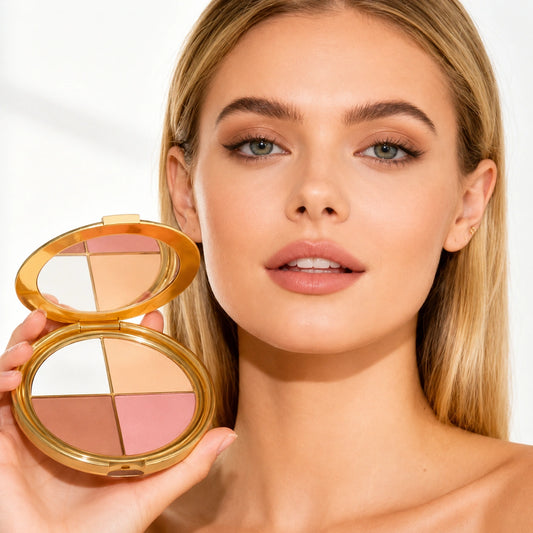 Roselia™ – La Palette Tout-en-Un : Éclat, Fards & Blush