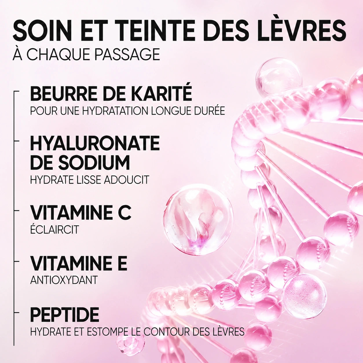 Roselia™ - Sérum à Lèvres Éclaircissant