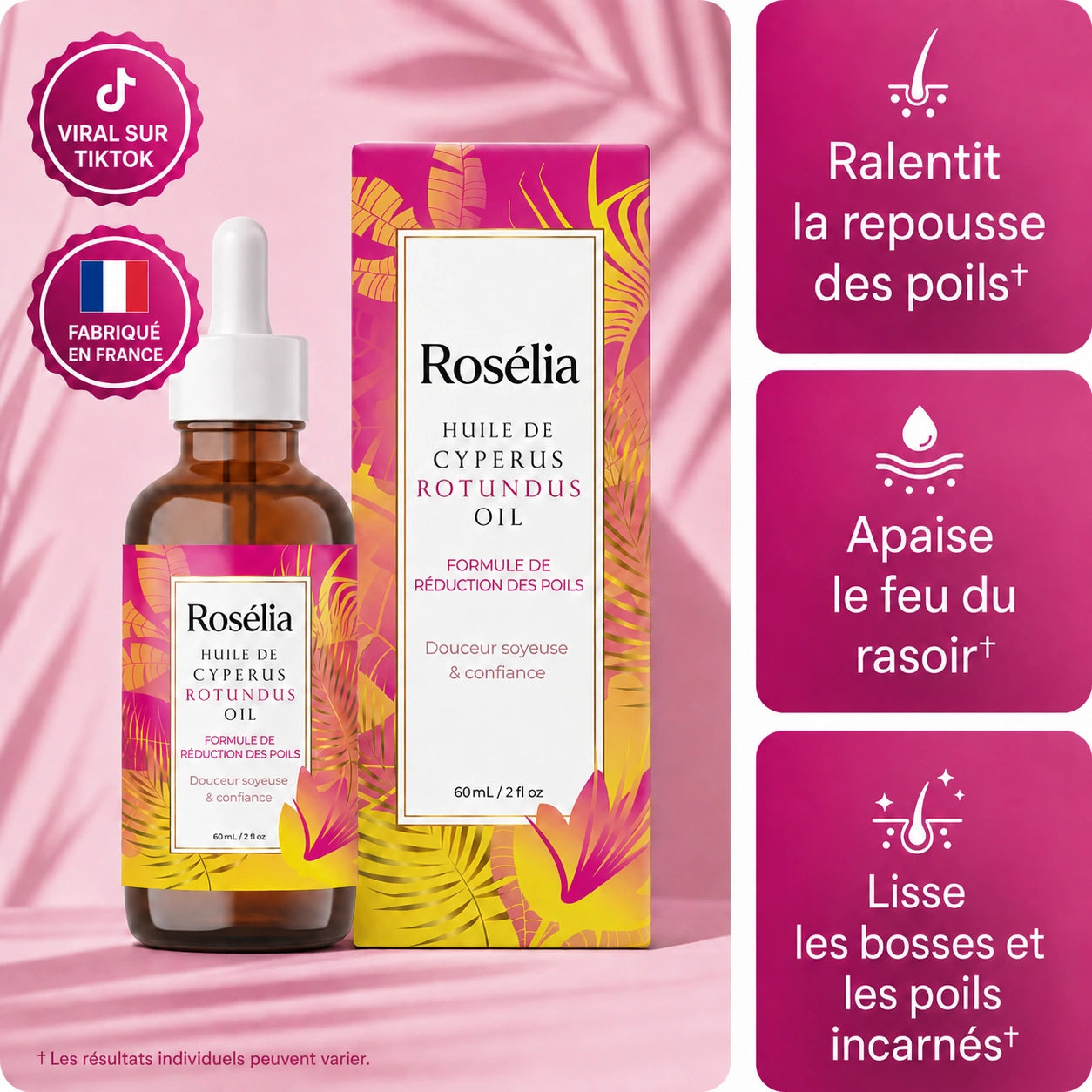 Roselia™ - Huile de Cyperus Rotundus